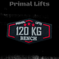 PRIMAL LIFTS BENCHPRESS BADGE