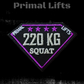 PRIMAL LIFTS SQUAT BADGE