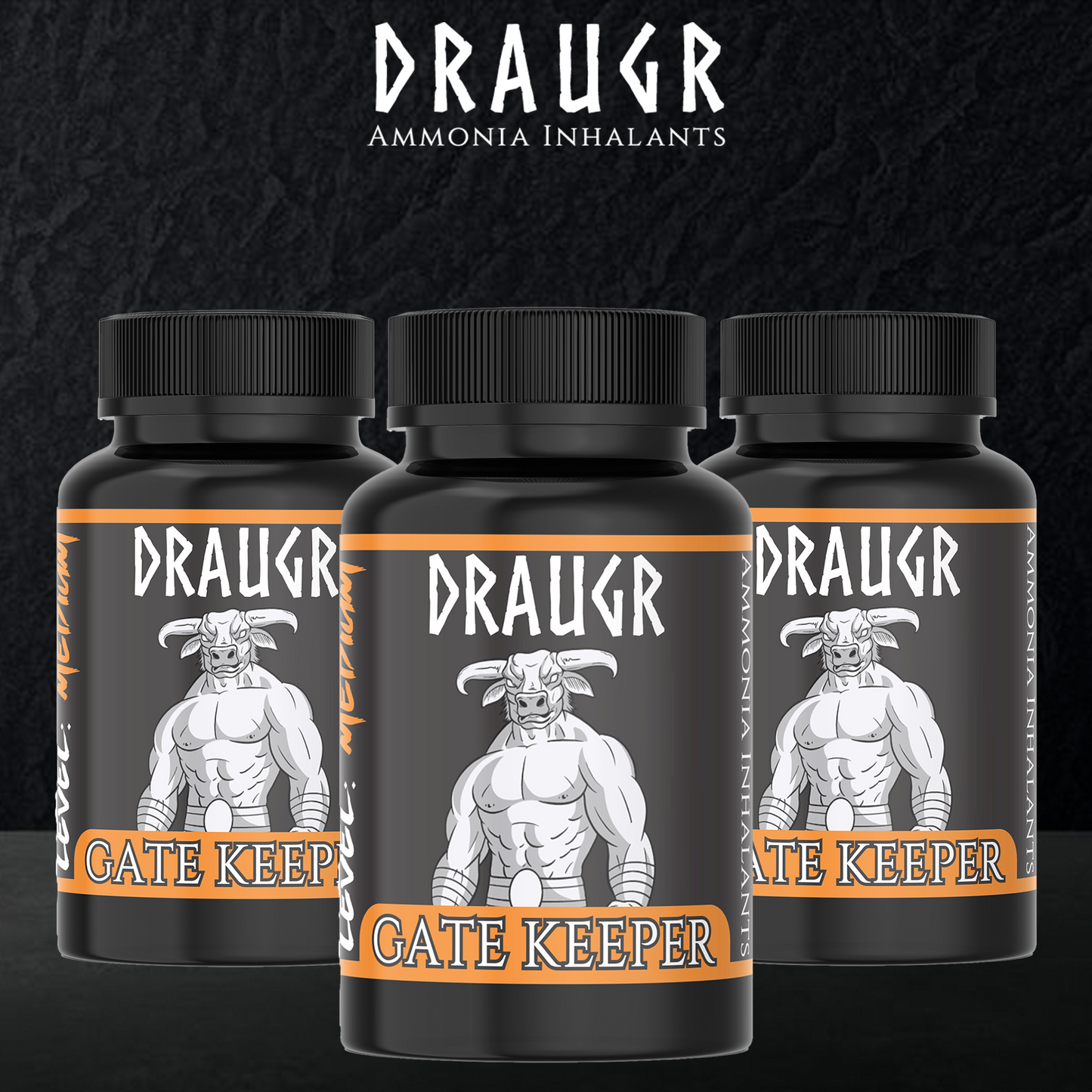 Draugr® Ammonia Inhalants Gate Keeper 3 Pack